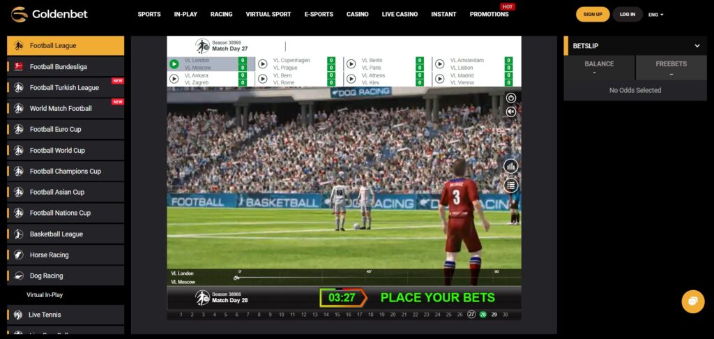 Explore GoldenBet Casino virtual sports