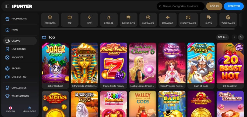 Explore MrPunter Casino slots