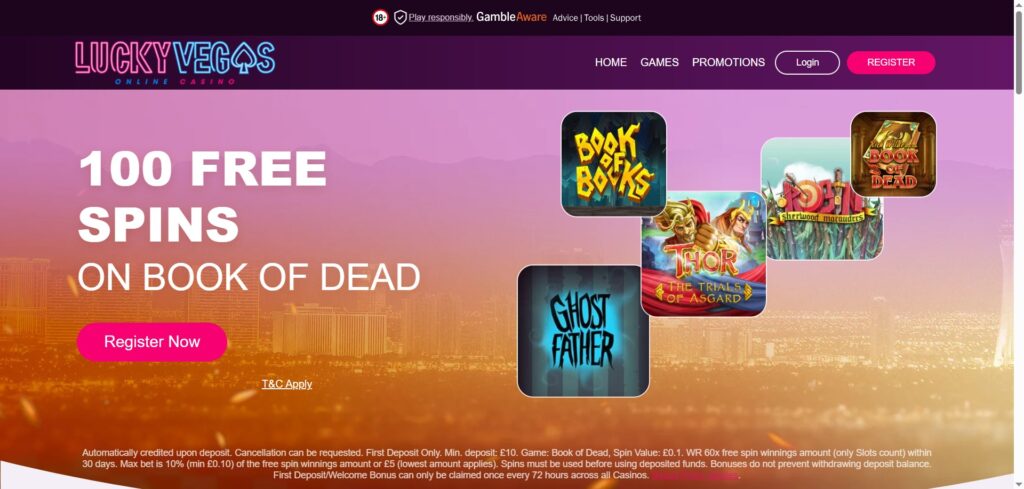 Explore Lucky Vegas Casino hopemage