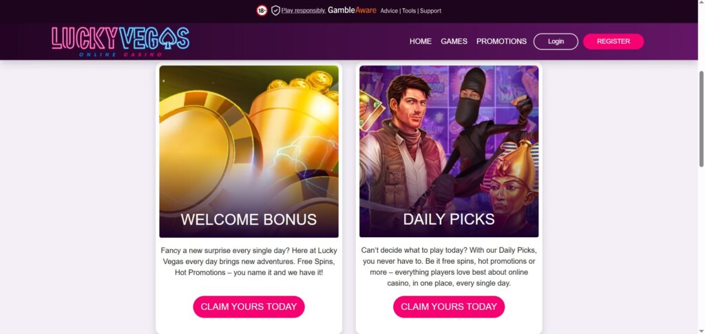 Explore Lucky Vegas Casino promotions