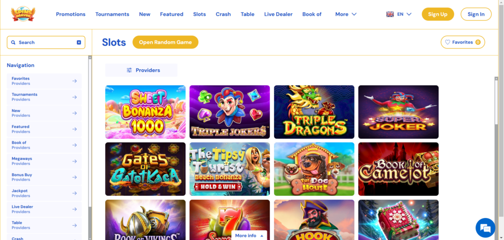 Discover Spins Heaven Casino slots