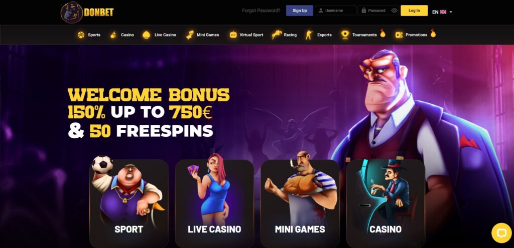 Learn about Donbet Casino