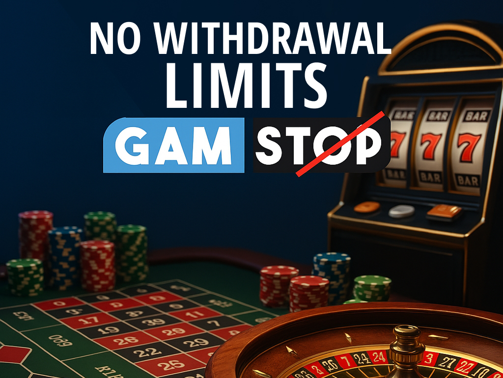 Explore Casinos With No Withdrawal Limits Not on GamStop