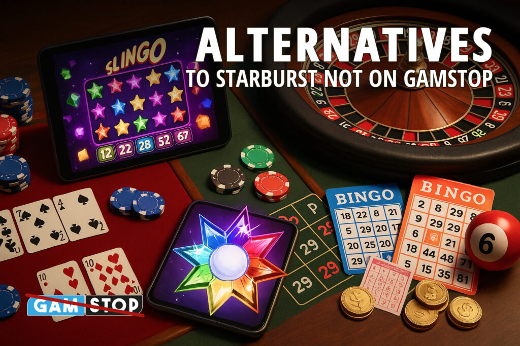 Discover alternatives to Starburst not on GamStop
