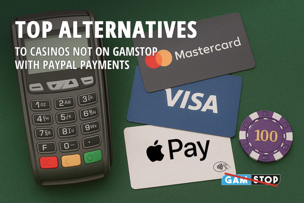 Explore top alternatives to casinos not on GamStop with PayPal payments