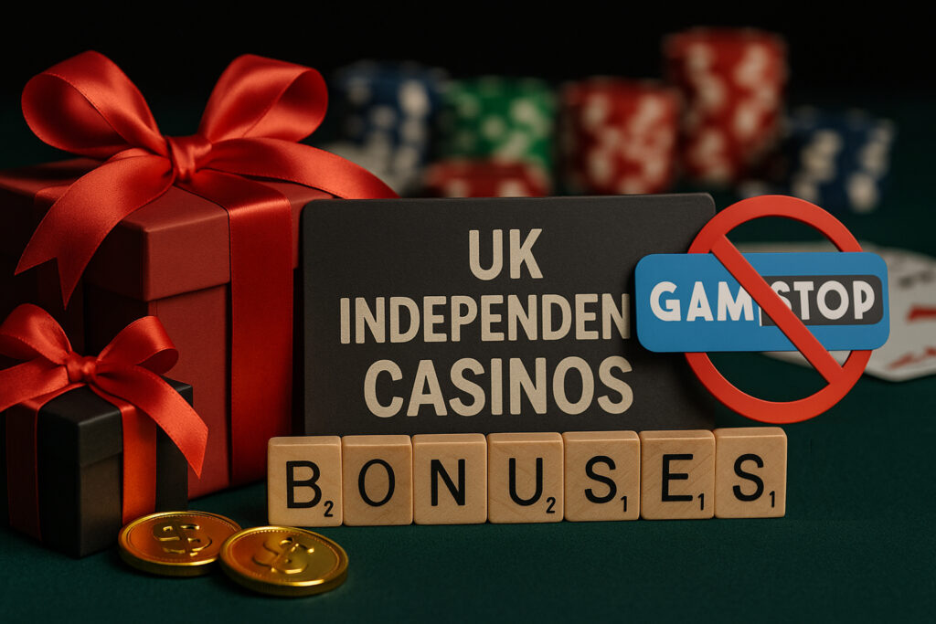 Explore UK independent casinos bonuses