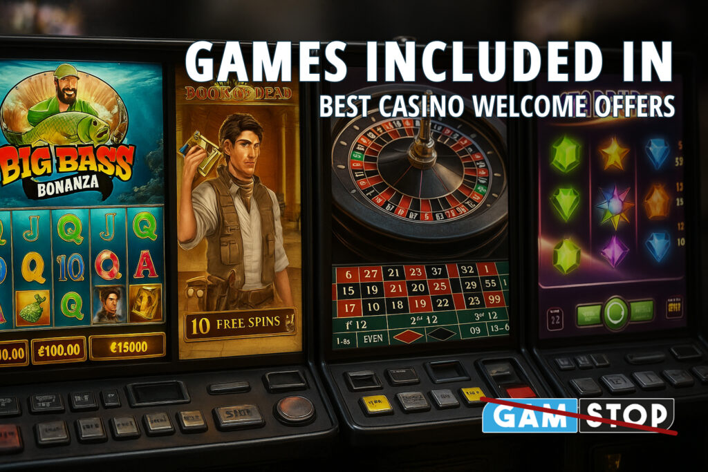 Learn about games included in best casino welcome offers