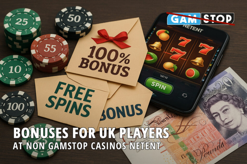 Discover bonuses for UK players at non GamStop casinos NetEnt