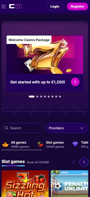 Learn about Cipherwins casino mobile experience