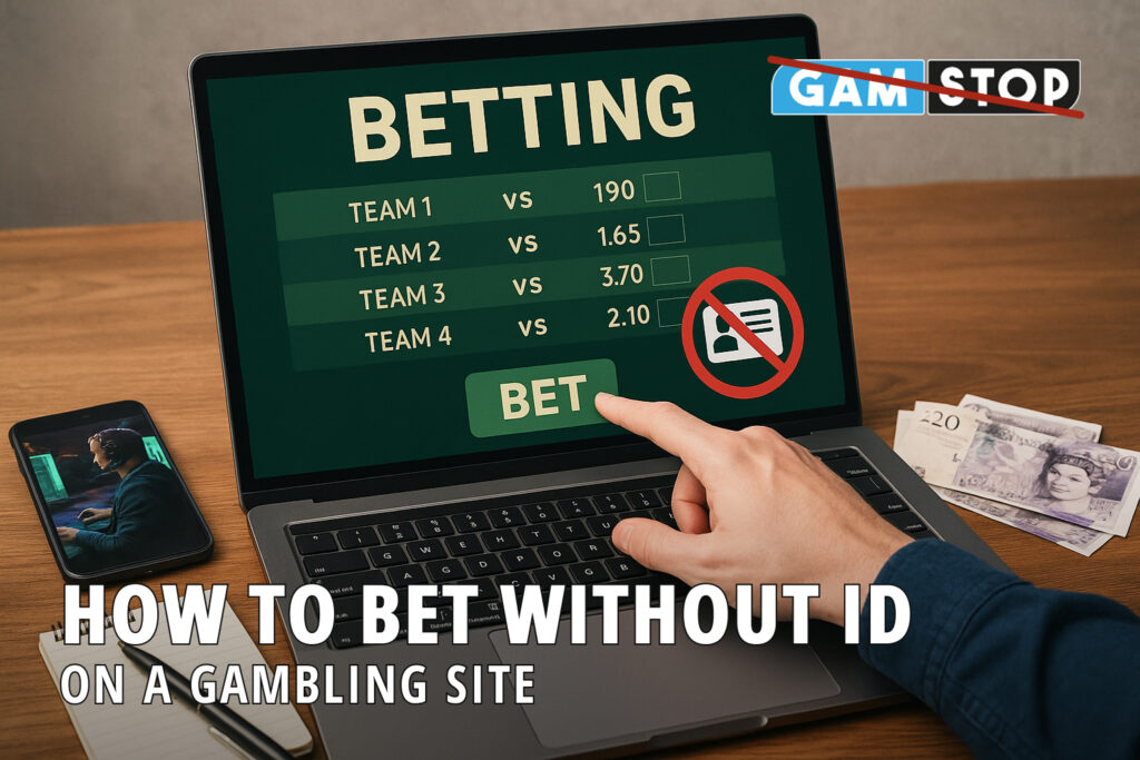 Explore how to bet without ID on a gambling site