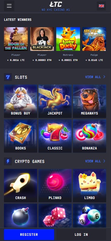 Learn about mobile gaming at LTC Casino