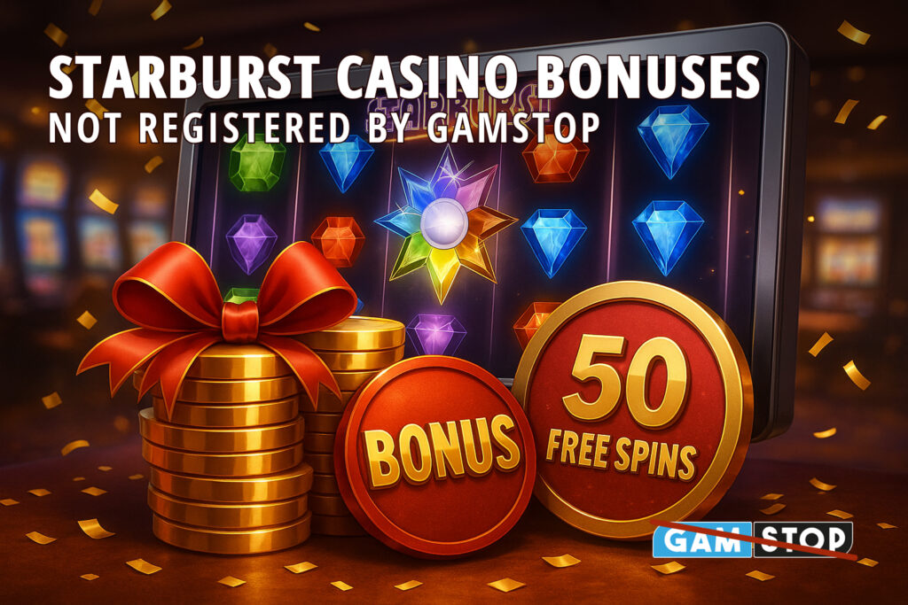 Explore Starburst casino bonuses not registered by GamStop
