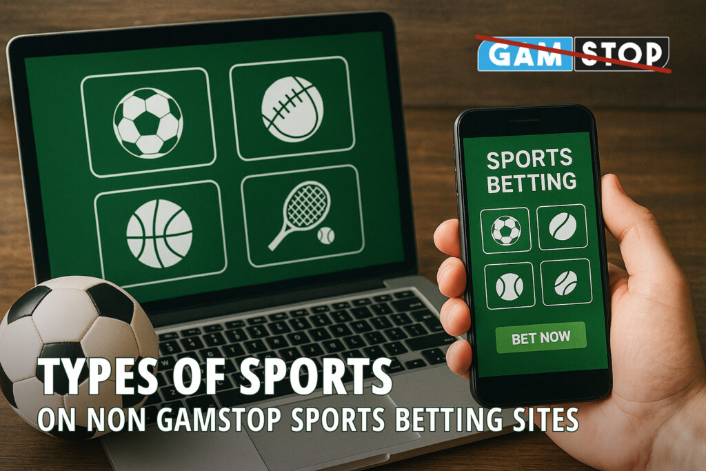 Learn about types of sports on non GamStop sports betting sites