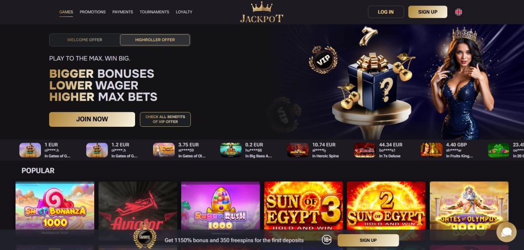 Discover Jackpot Casino